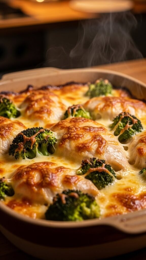 Cheesy Chicken and Broccoli Casserole