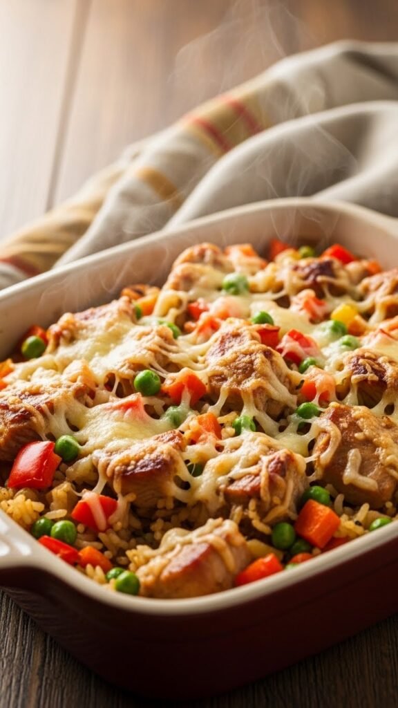 Turkey and Rice Bake