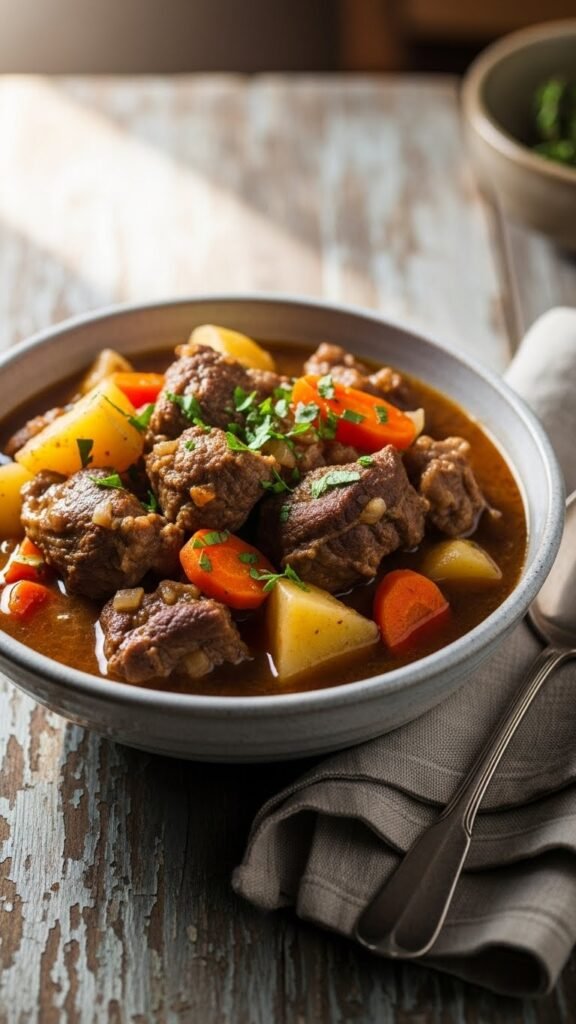 Irish Lamb and Root Vegetable Stew