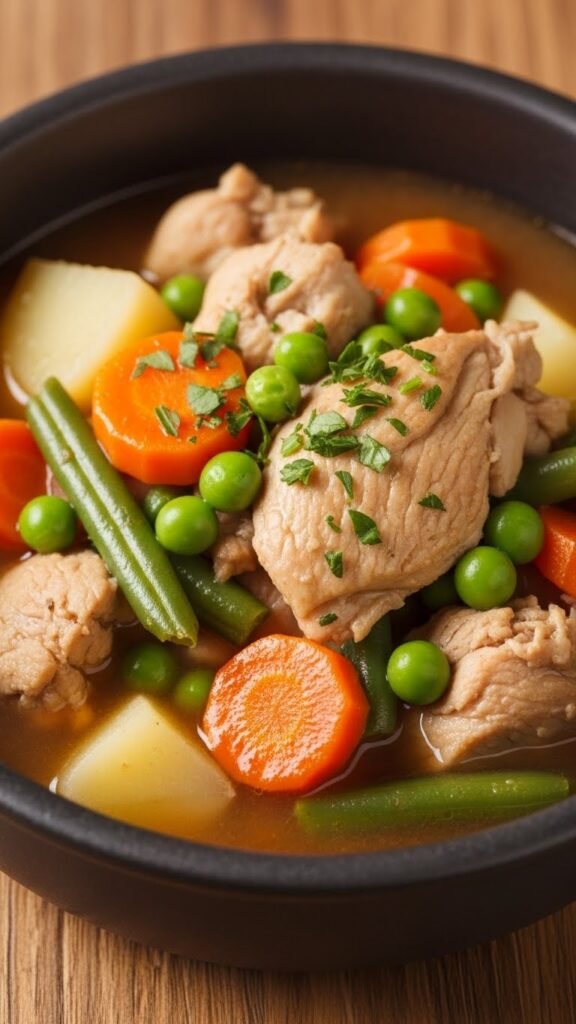 Irish Chicken and Vegetable Pot
