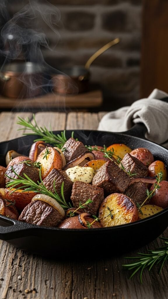 Irish Beef and Potato Skillet