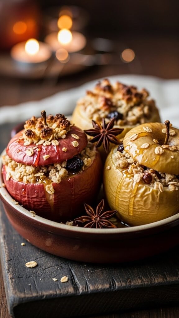 Baked Apple Oat Dessert