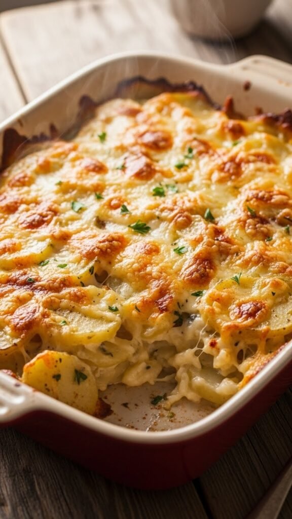 Irish Cheddar Potato Casserole