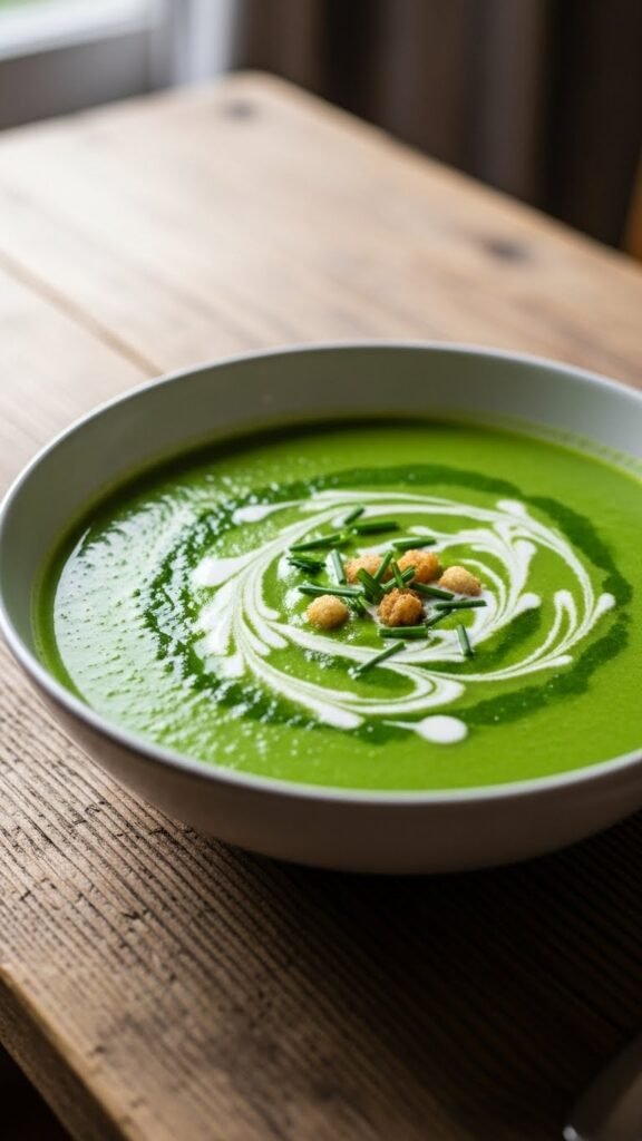 Irish Pea and Potato Soup