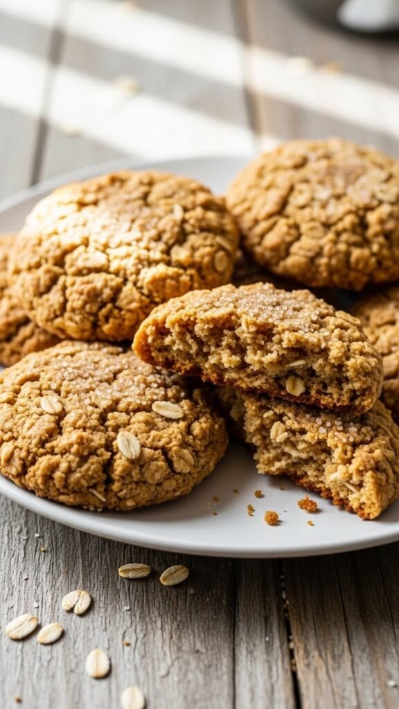 Irish Honey Oat Cookies
