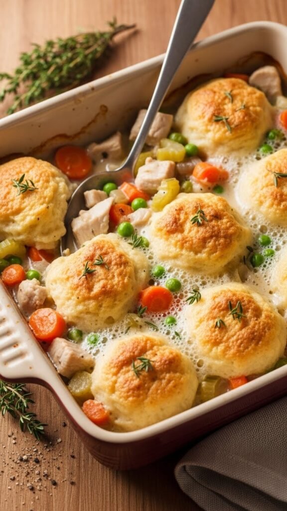 Chicken and Dumpling Casserole