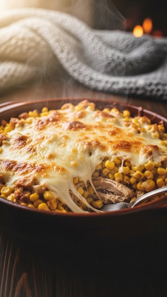Creamy Chicken and Corn Bake