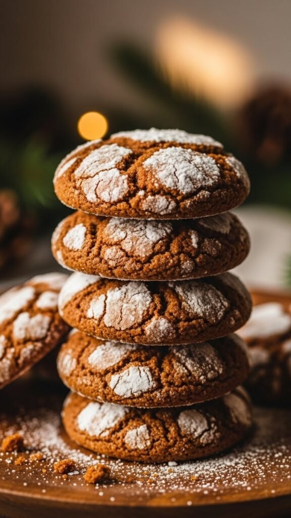 Soft Ginger Molasses Cookies