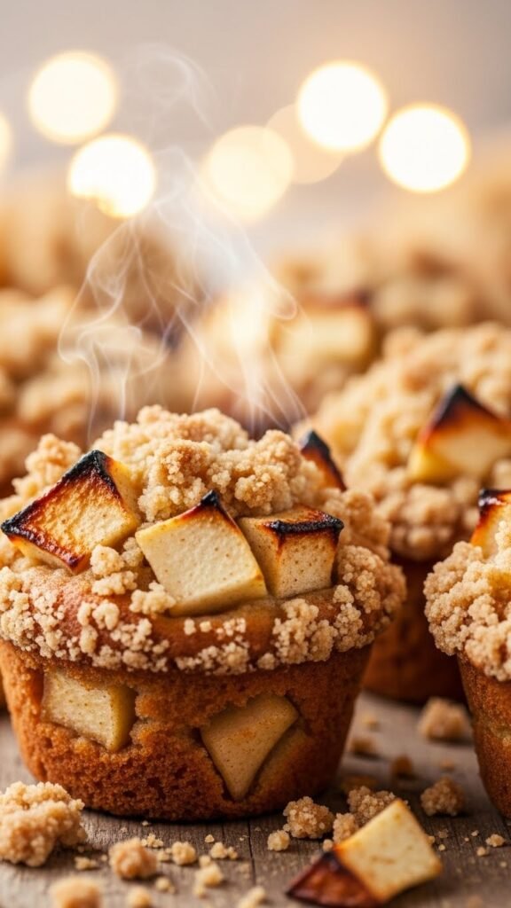Apple Crumble Muffins