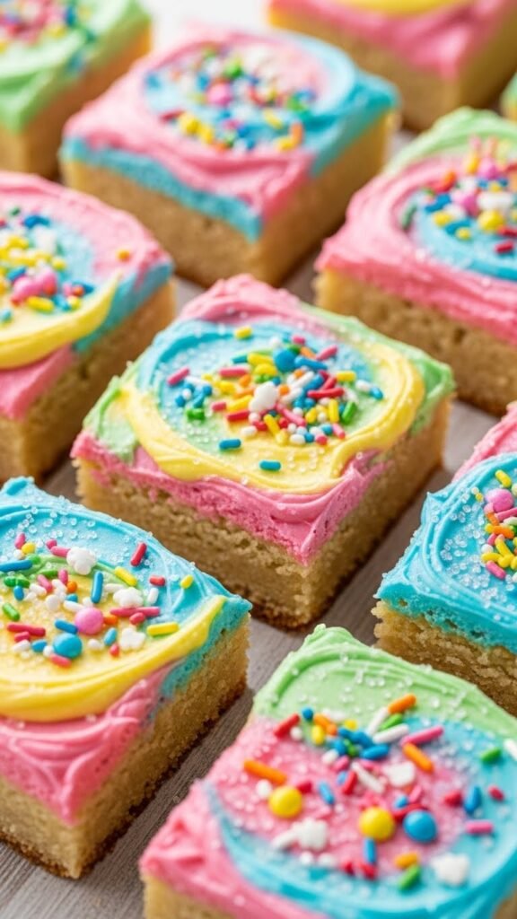 Soft Sugar Cookie Bars