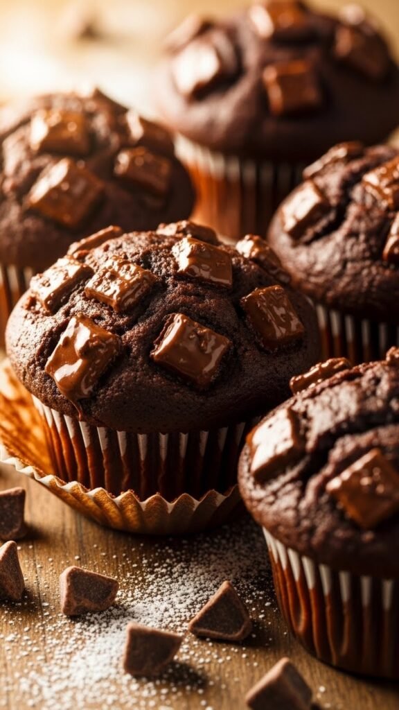 Double Chocolate Muffins