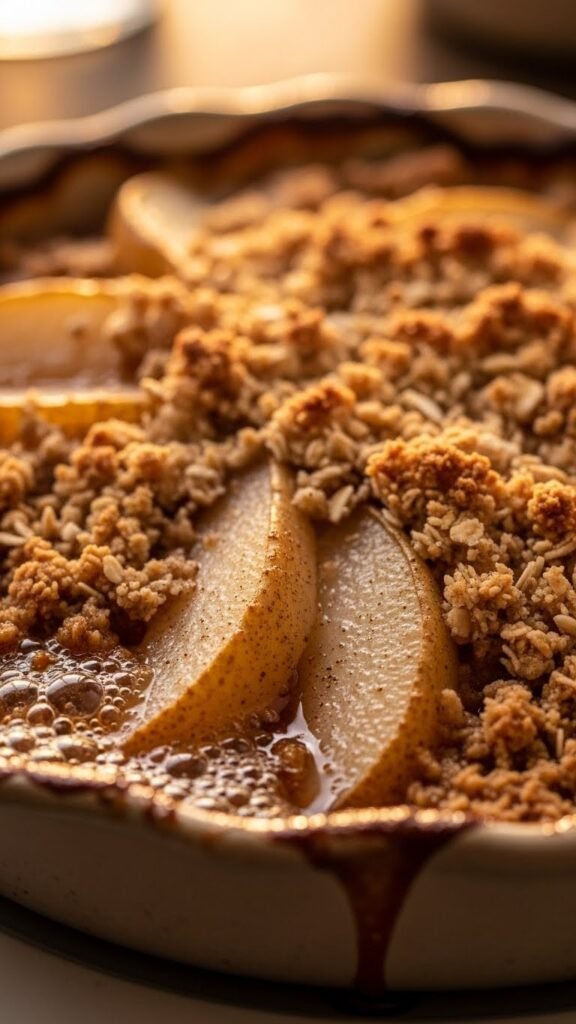 Spiced Pear Crisp