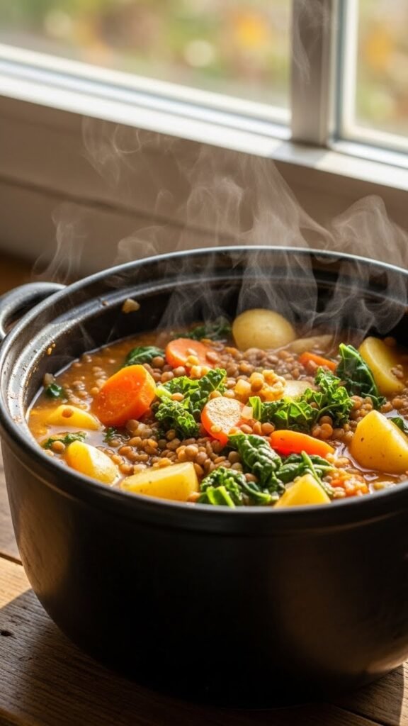 Hearty Lentil & Vegetable Stew