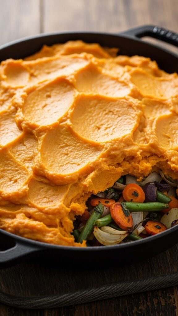 Vegan Sweet Potato Shepherd’s Pie