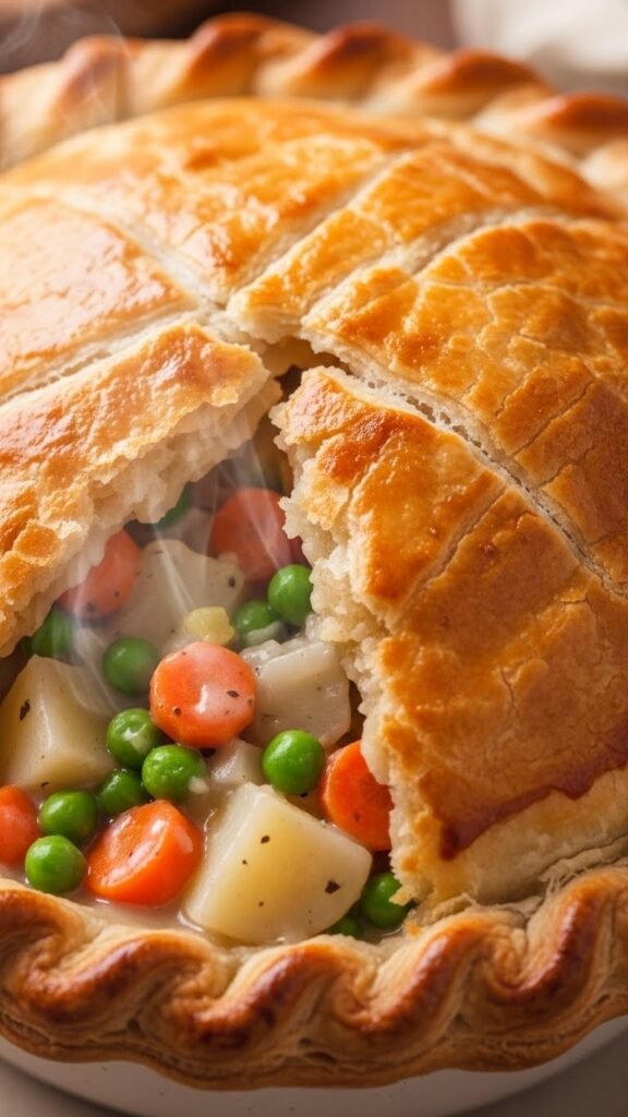 Vegan Chickpea Pot Pie