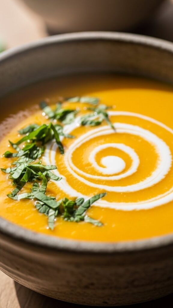 Vegan Carrot Ginger Soup