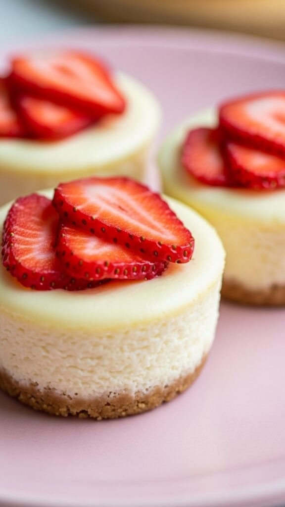 Strawberry Cheesecake Bites
