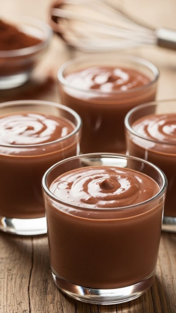 Chocolate Pudding Cups