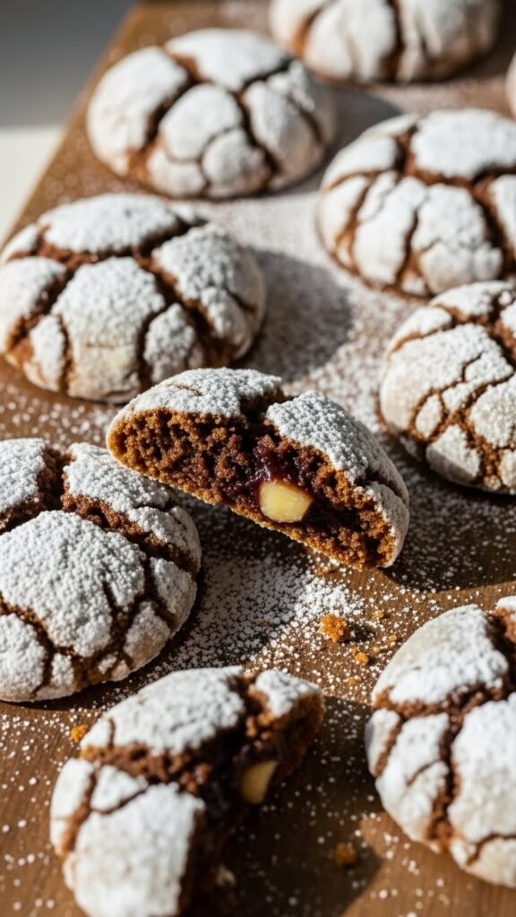 Chocolate Crinkle Cookies