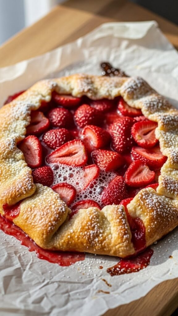 Strawberry Galette