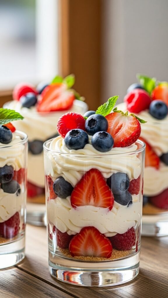 Berry Chantilly Cups