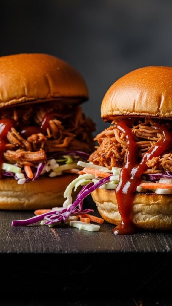 Vegan BBQ Jackfruit Sliders