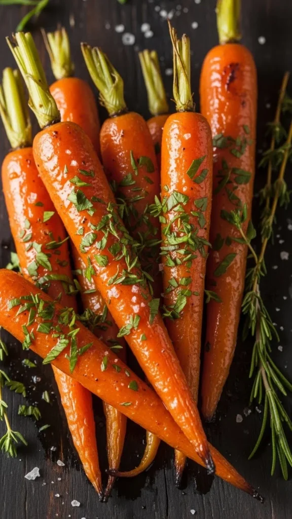  Maple-Glazed Carrots