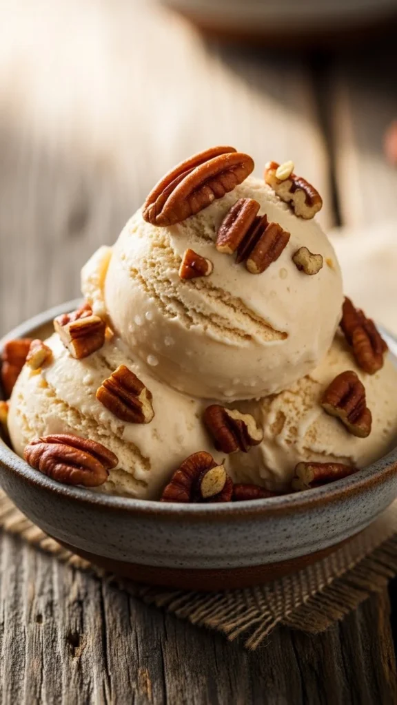 Maple Pecan Ice Cream