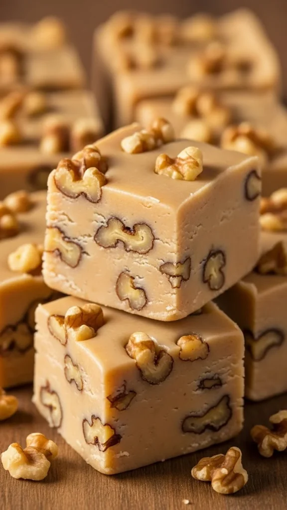 Maple Walnut Fudge