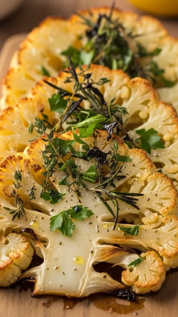 Roasted Cauliflower Steaks