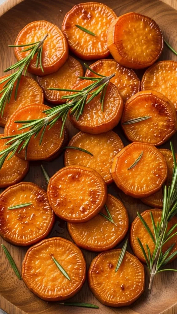Roasted Sweet Potato Rounds