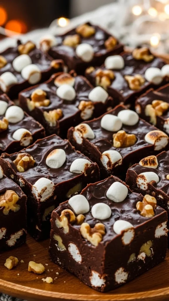 Rocky Road Fudge