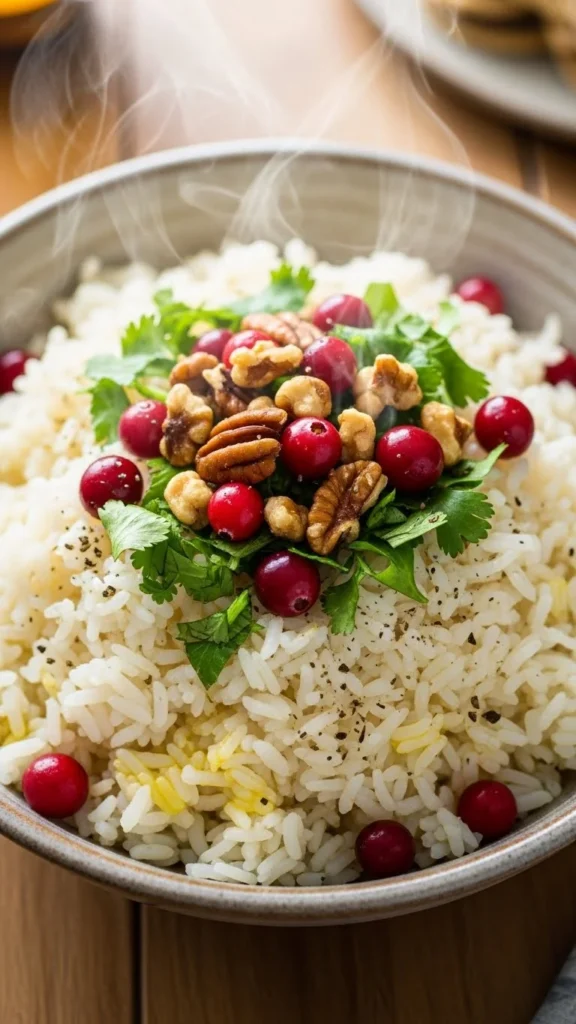 Spiced Holiday Rice Pilaf
