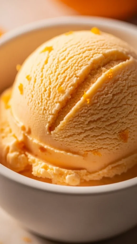 Spiced Orange Ice Cream