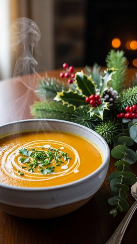 Sweet Potato Holiday Soup