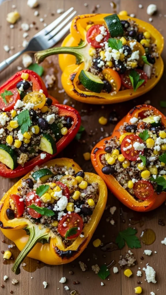 Vegetable Stuffed Peppers