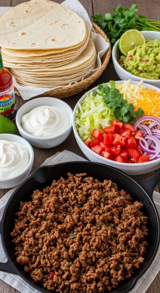 Beef Tacos A Family Favorite