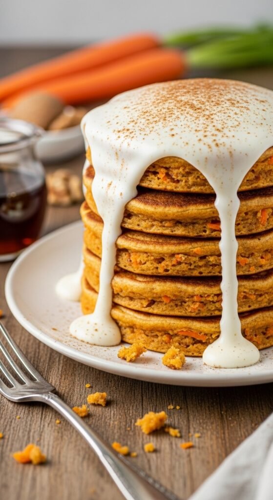 Carrot Cake Pancakes
