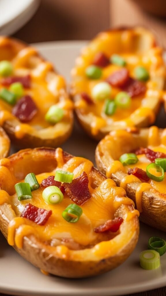 Cheesy Potato Skin Platter