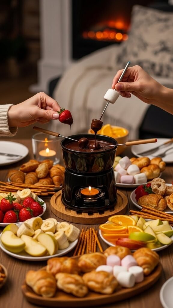  Chocolate Fondue Plate