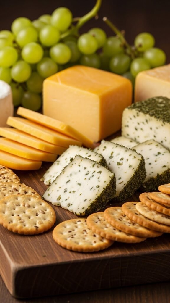 Classic Irish Cheese & Herb Platter