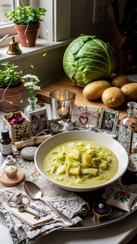 Creamy Cabbage and Potato Soup