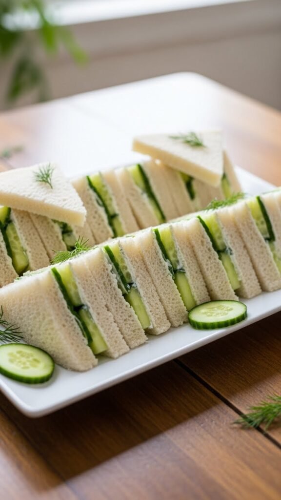 Cucumber Tea Sandwiches