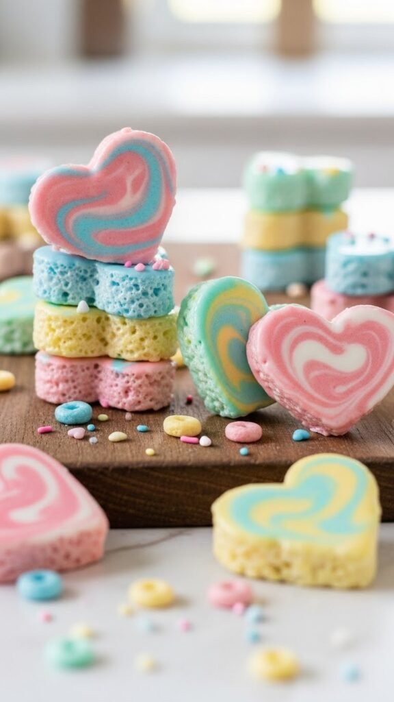 Heart Rice Krispie Treats