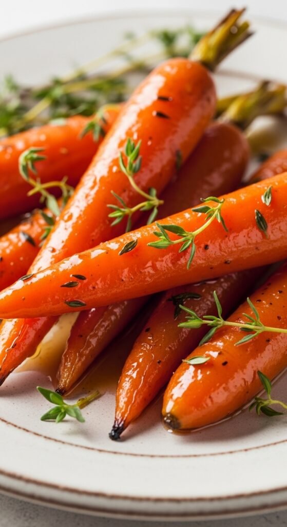 Honey-Glazed Carrots with Thyme