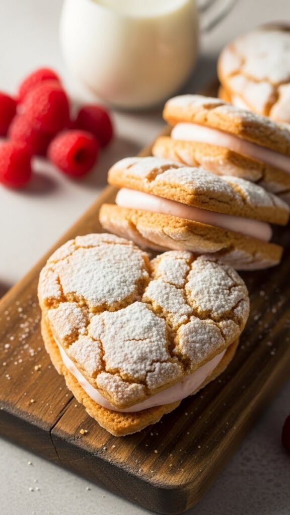 Heart Chocolate Sandwich Cookies