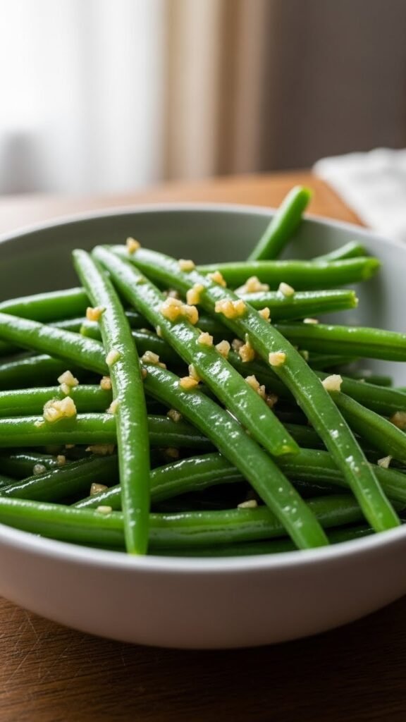  Garlic Butter Green Beans