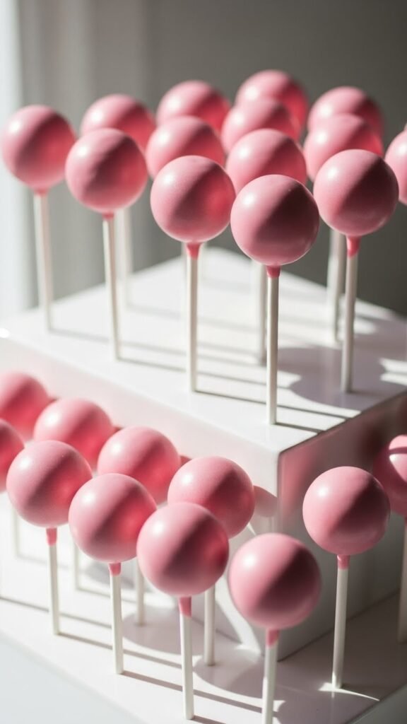Strawberry Cake Pops