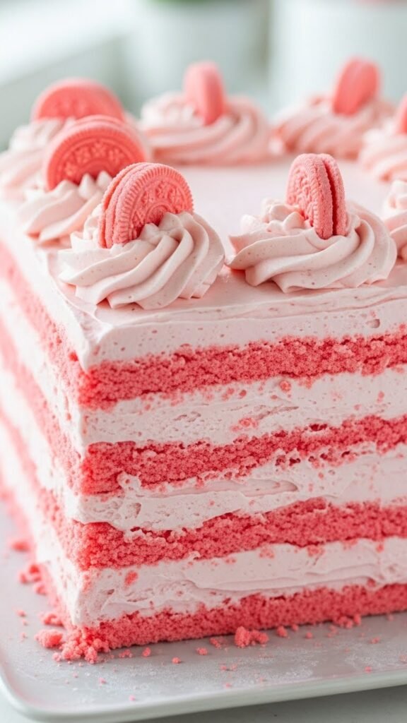 Strawberry Icebox Cake