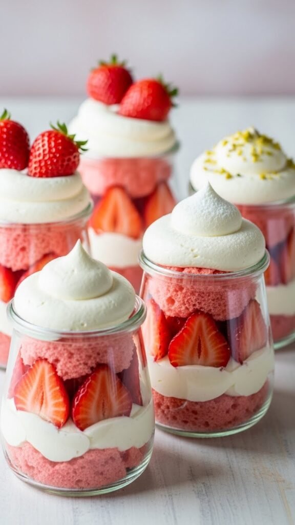 Strawberry Shortcake Cups
